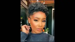 Short, Funky and fresh natural hair style inspirations! #rockinitnatural