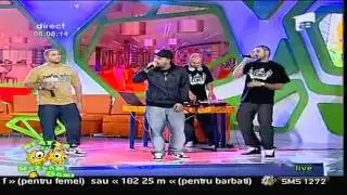 C.I.A. - Ba Esti Nebun ( Live Antena 1 : Neatza cu Razvan & Dani)