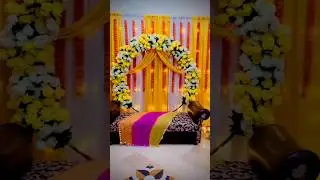 Beautiful Mehndi Backdrop Decorations |#youtubeshorts #ytshorts #trending #viral
