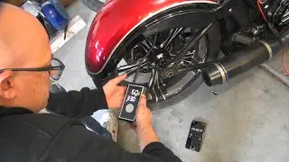 #1 2024 jfegwo tire inflator portable air compressor tire pump tool test review harley tatro machine