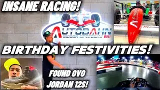 I FOUND TRAVIS SCOTT'S AND DRAKE OVO'S JORDAN 12'S AND DID SOME  ISANE RACING AT AUTOBAHN!