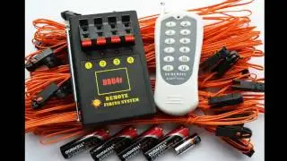 4 Cue Wireless Remote Firing System - Complete Package!