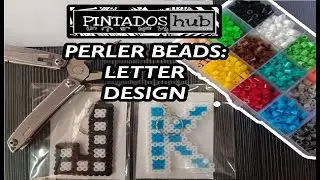 Letter J & K Design | Perler Beads