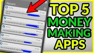 5 BEST Money Making Apps | Make Money Online From Your Phone! (2020)