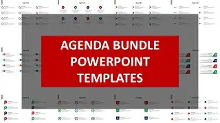 Agenda Bundle PowerPoint Templates | Kridha Graphics