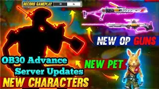 🔥 OB30 ADVANCE SERVER 😱 OB30 FULL UPDATES IN TAMIL 😈 GAMING PROFESSOR
