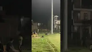 night matchat gnsa #six #cricket