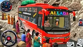 Public Transport Bus Driving 2026 - Indian Offroad Bus Simulator 3D - Bus Game Andriod Gameplay