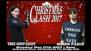 MWO Christmas Clash 2017 - Simon Paige vs Thee Cody Leedy