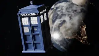 Little Animation of TARDIS and Earth