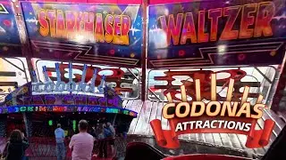 CODONA'S STARCHASER WALTZER ONRIDE #funfair2025 #letsgooo #waltzer