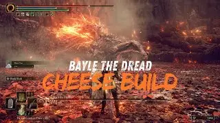 Bayle the Dread CHEESE Build | Easy Boss Guide - Jagged Peak | Elden Ring DLC