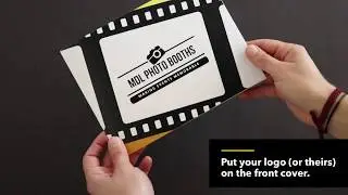 How to advertise your photo booth with custom photo folders | Studio Style