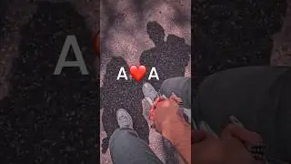 A.A Name Status||A.A Love Status||A.A Letter Love Status||#shorts #nameart #namestatus #name #yt