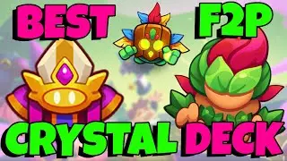 INSANE *F2P* CRYSTALMANCER VEMOM DECK WORKS! - Best Crystalmancer Deck - Rush Royale