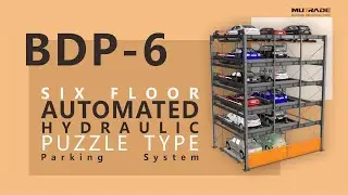 Mutrade BDP- 6: Multilevel Six Floor Automated Hydraulic Puzzle Car Parking System