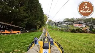 Bärenbob | Sommerrodelbahn Grafenau | 4K Onride POV