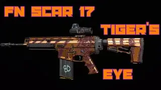 Modern Warfare - FN Scar 17 Tiger's Eye Blueprint