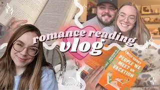ROMANCE READING VLOG💕📚|| buddy reads with my husband, rom-coms, and lots of rants ✨