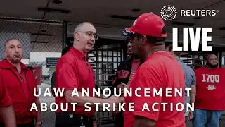 LIVE: UAW union makes announcement on strike action