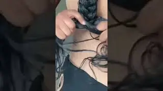 Fishtail braid on BRAIDS 🤯