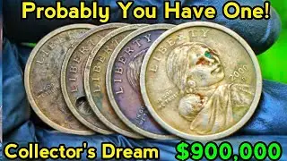 $900,000 Worth Of These Ultra Rare Sacagawea One dollar Coins In United States &ndash; Do You Have one? #5