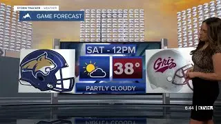 Mild weather Friday/Saturday...it get's colder and active next week!