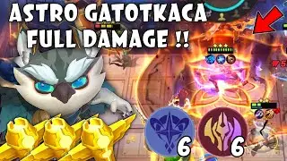 META COMMANDER AUSTUS 3 !! GATOTKACA ASTRO 100% DAMAGE !! MAGIC CHESS MOBILE LEGENDS