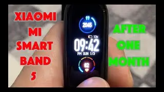 Xiaomi Mi Smart Band 5 After One Month - 小米 小米手環5 1月后