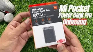 10000mAh Mi Pocket Power Bank Pro Unboxing