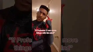 Если профессор X может двигать предметы силой мысли, почему он не может двигать ногами?