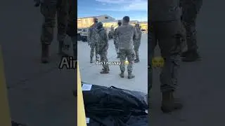 an acquired skill of a boot. sleep standing up 😴 #army #military