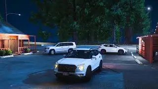 GTA 5 - 2022 HYUNDAI Creta OFFROAD CONVOY Ultra Realistic Graphics Ray Tracing Gameplay