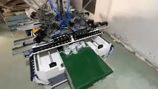 Auto Quad-Angle Nailer machine#machine #manufacturing #photoframe