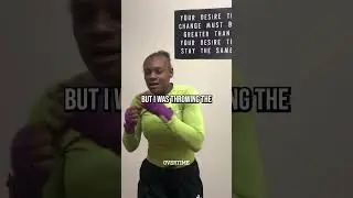 Oshae Jones breaks down her viral moment in her last fight 👀🔥 #otx #boxing #shorts