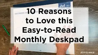 10 Reasons to Love This Easy-to-Read Monthly Desk Pad