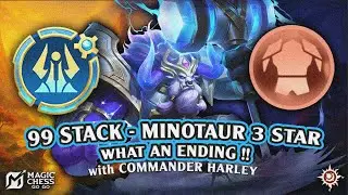 99 STACK ERUDITIO - 3 STAR MINOTAUR DAUNTLESS !! | Magic Chess: Go Go #mcgg #magicchessgogo