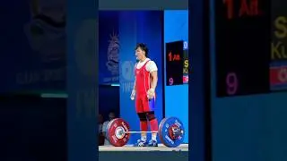 Song Kuk Hyang (71) total 261 kg(115+146) #bronze medal #weightlifting #sports #shorts #reels
