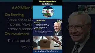 Never Depend on Single Income
