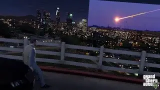 Gta 5 Meteor Mystery In The Sky