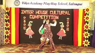 💃🎶 Dhak dhak ye dil dhadke Bollywood Dance Performance | Cultural Program | Vidya Academy, Salempur