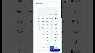 Scientific calculator #hexatools #thehexatools #scientificcalculator #mathtools  #shortvideo