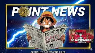 Point News #1  - Collab Redbull 🤯 Chute Red Luffy, Prix de la Hype, Serial, Changement Tournoi, OP15