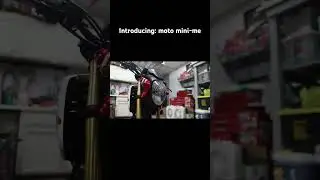 introducing moto mini-me! the mini mototec 60v supermoto!