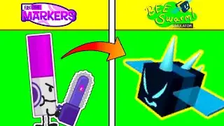 Find The Markers vs. Bee Swarm Simulator but EPIC Bees...