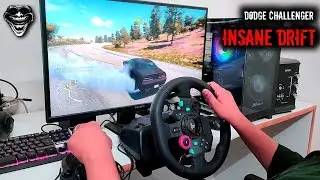 DODGE CHALLENGER - MUSCLE CAR | FORZA HORIZON 5 | LOGITECH G29 STEERING WHEEL | HANDCAM