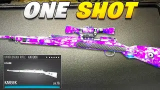 new *ONE SHOT* KAR98 is META in WARZONE 4! 😲 (Best KAR98K Class Setup) - BO6