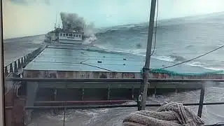 Ship sunk in Arabian sea