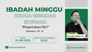 [LIVE] KEBAKTIAN MINGGU KEDUA SESUDAH EPIFANI - GKPJ CIMAHI