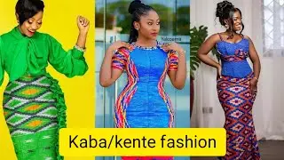 50+ Ghana Kente/kaba fashion for ladies. #africanfashion #kentestyles #kentegh #kaba  #kaba #ghana